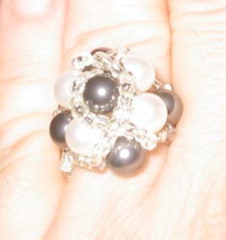 anello perle-