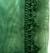pizzo in cotone verde bottoglia h cm 3